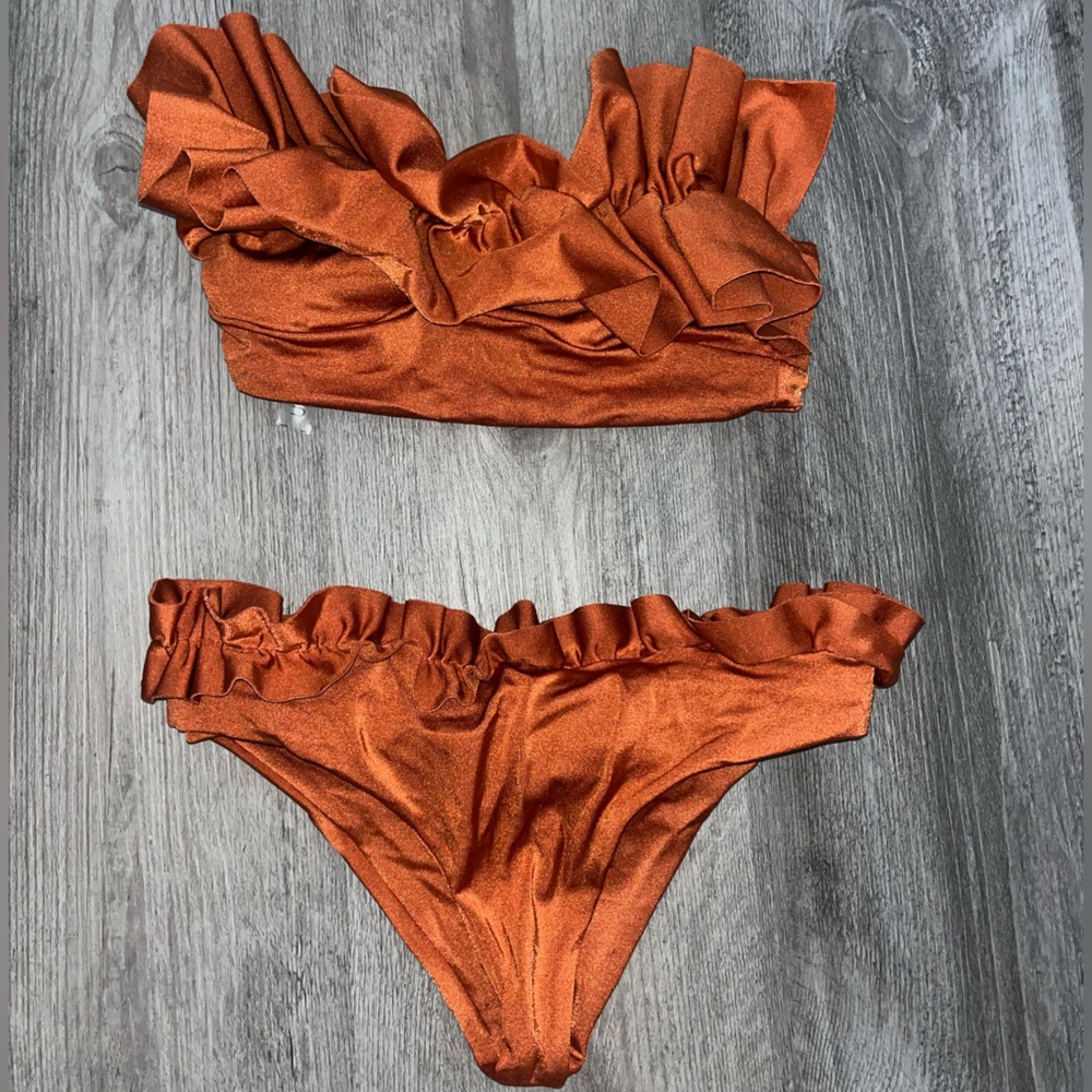 Elegant Orange Bathing Suit!